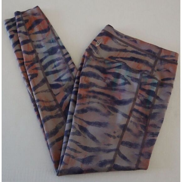 Free People Movement Women's Sz S Tiger Combo Reversible Leggings $118 - Picture 12 of 14